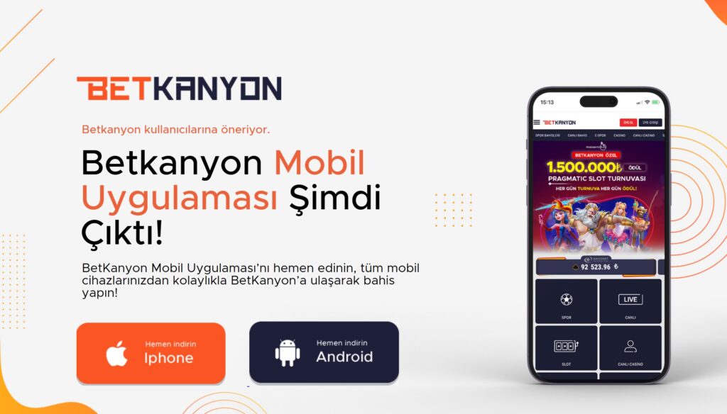 betkanyon mobil uygulama